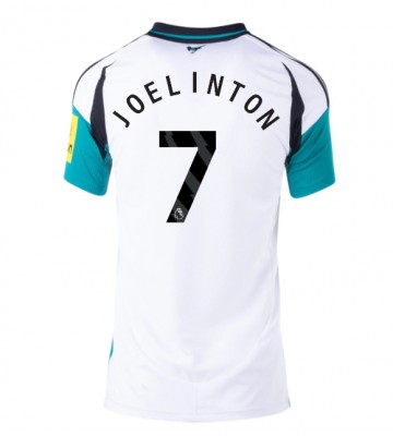 Newcastle United Joelinton #7 Bortatröja Kvinnor 2024-25 Kortärmad